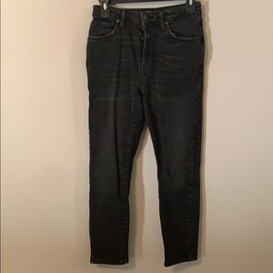 High waisted skinny jeans